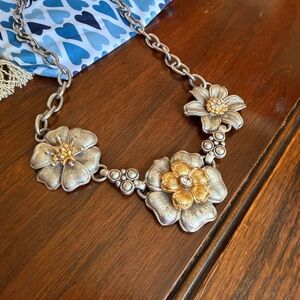 Brighton Retired Retro Garden Flower Necklace